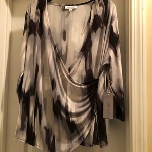 Jennifer Lopez Wrap Shirt